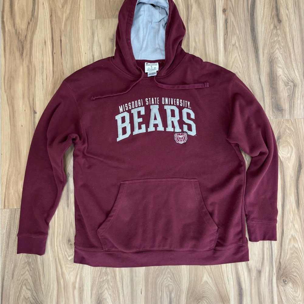 Missouri State University Bears Maroon Hoodie